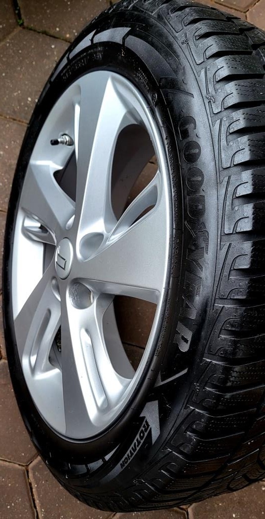 Alu R17 5x114,3 orig. RENAULT Captur + zimné pneu - 7