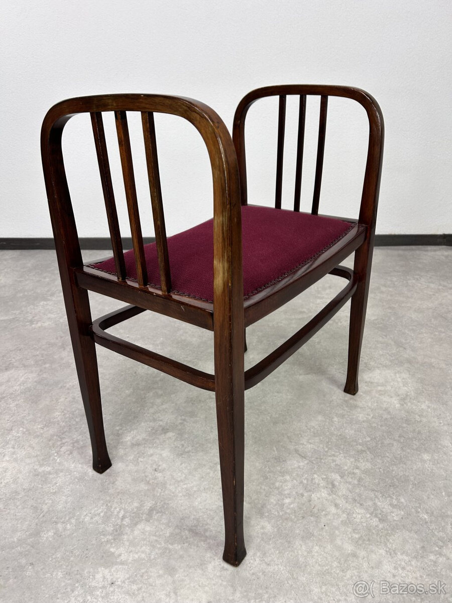Thonet kresielka - taburety 1900 Otto Wagner - 7