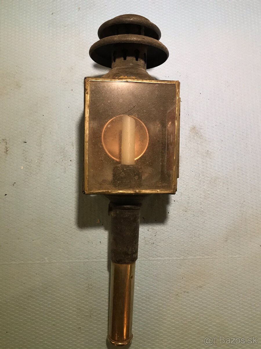 Historické kočové lampy / svetlá - 7