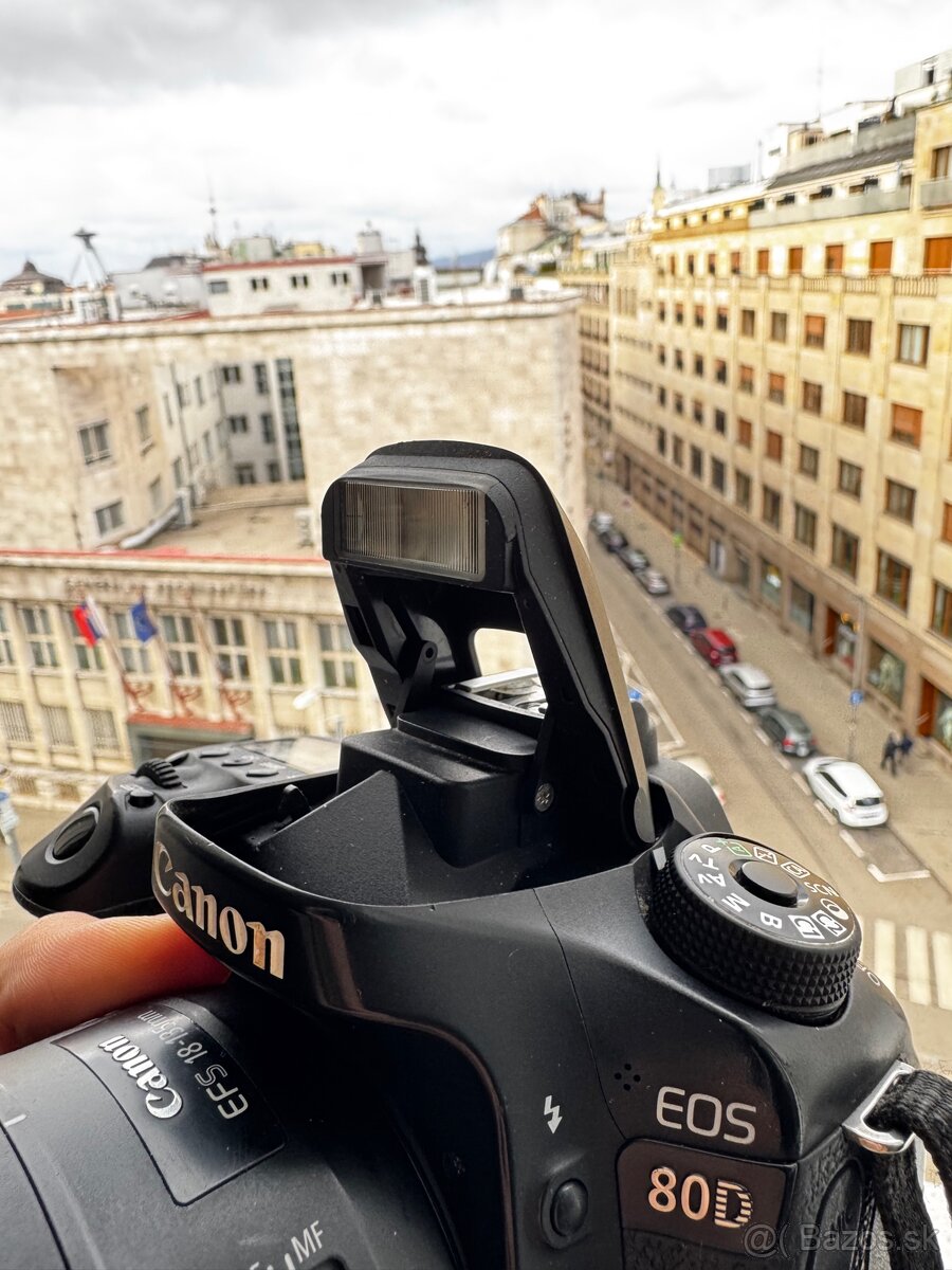 Canon EOS 80D – telo, plne funkčné, dobrý stav - 7