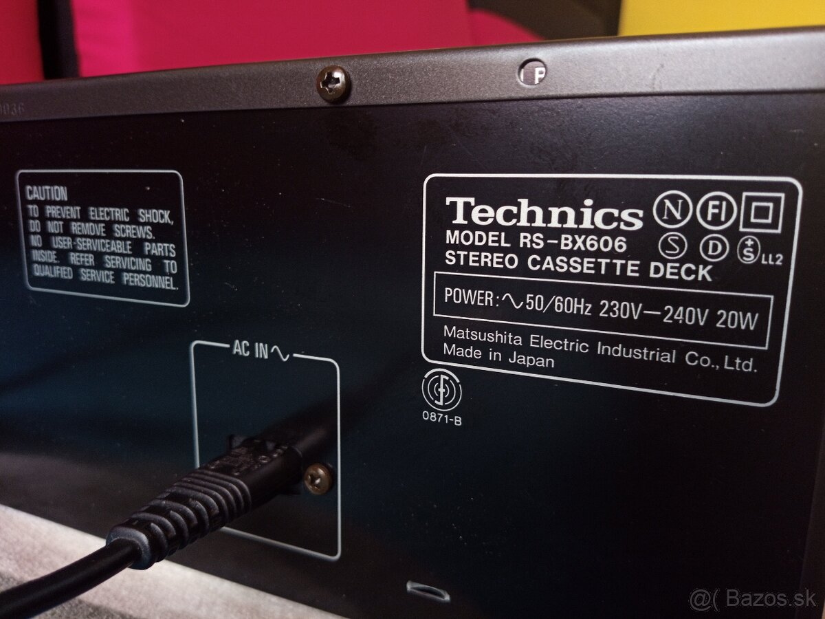 Technics RS BX 606 - 7