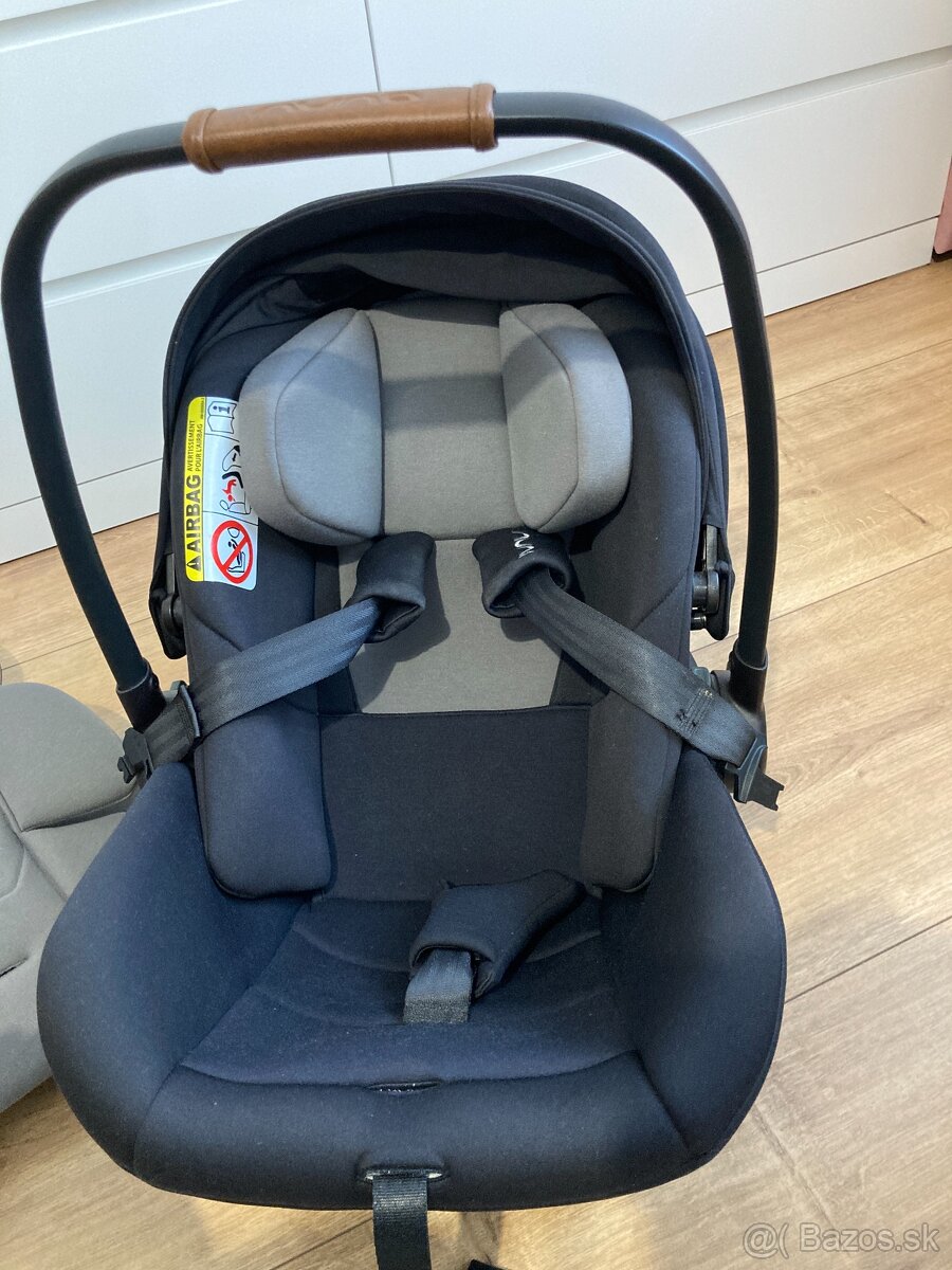 Vajíčko Nuna Arra Next Caviar + základňa isofix - 7