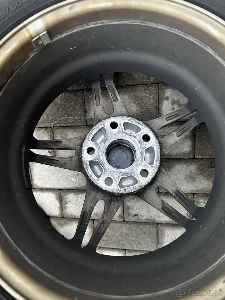 Predám elektrony carmani 5x112 + zimné pneu 215/60 r16 - 7