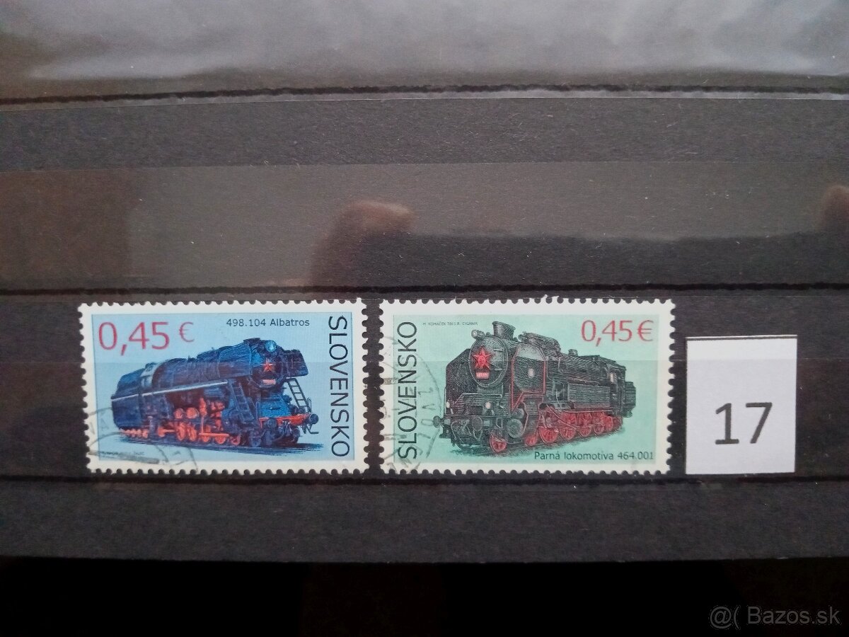 Poštové známky č.485 - SLOVENSKO - 20 ks sérií - 7