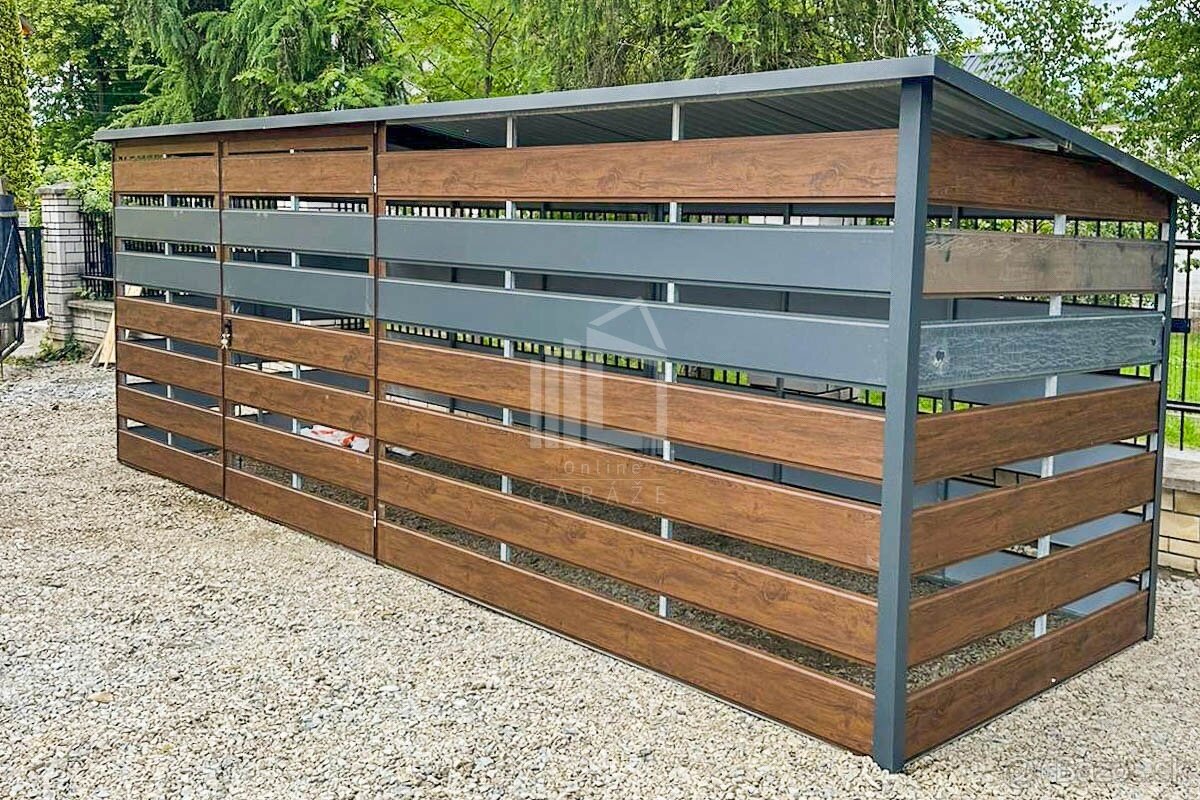 Prístrešok na smetné koše - 7