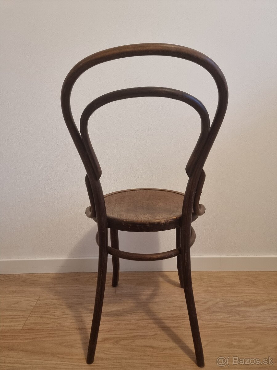 Retro drevené stoličky - 7