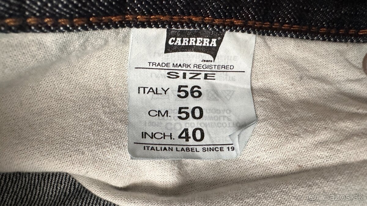 Nové,kvalitné,pánske džínsy CARRERA - veľkosť 38/36 - 7