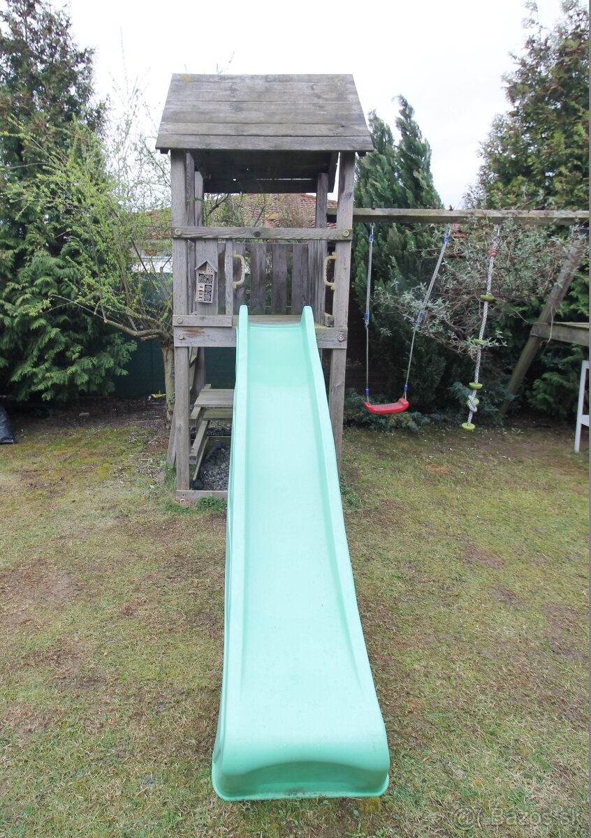 Drevené detské ihrisko - borovica - 7