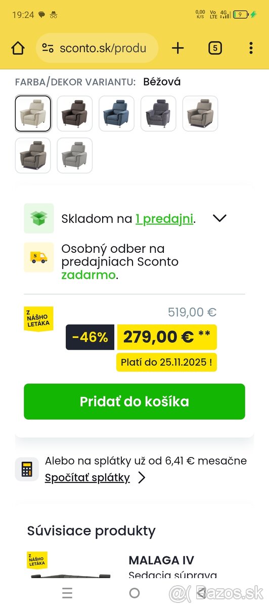 Sedacia súprava +2kreslá - 7