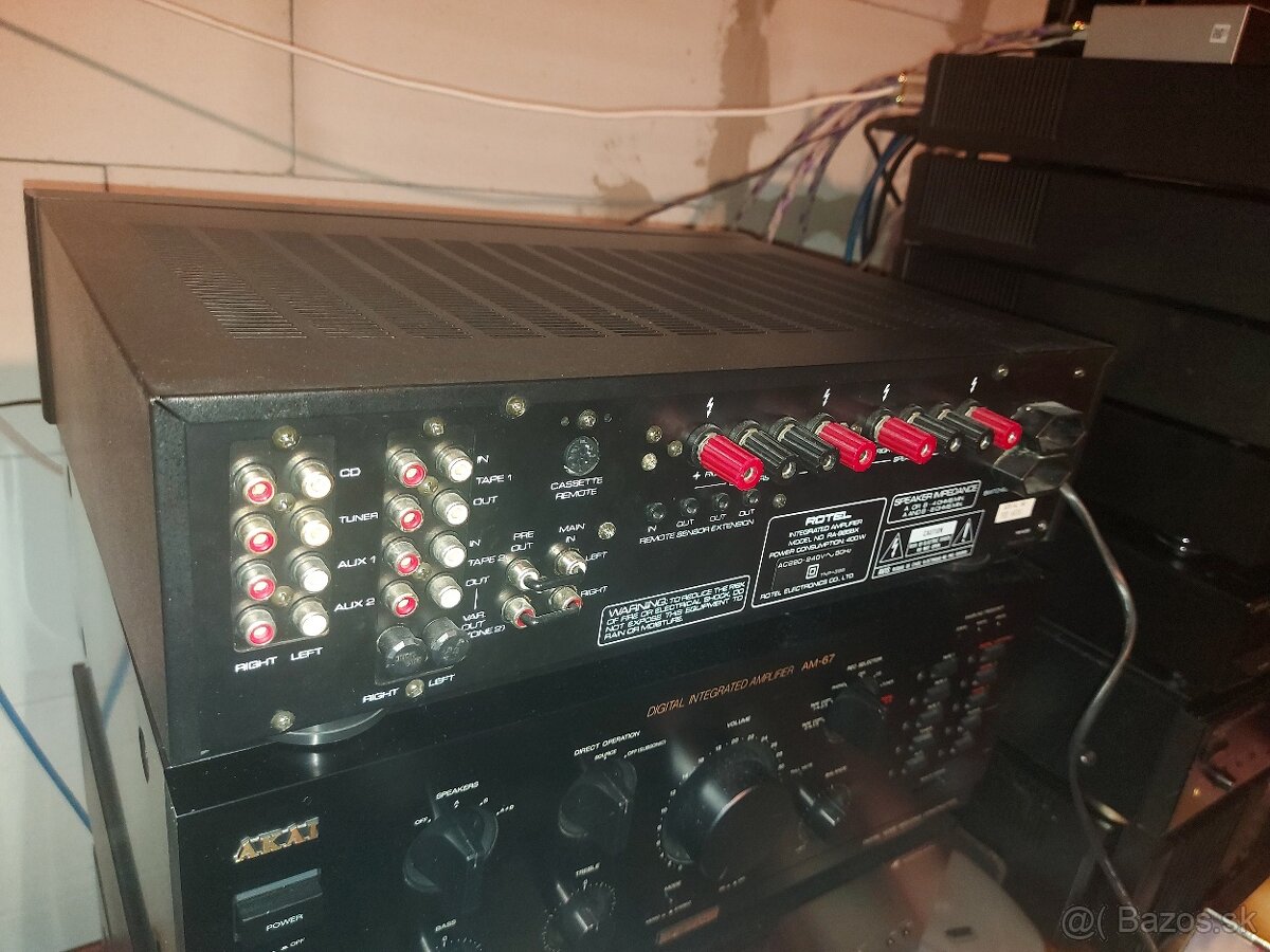 Predám stereo zosilňovač Rotel RA 985BX - 7