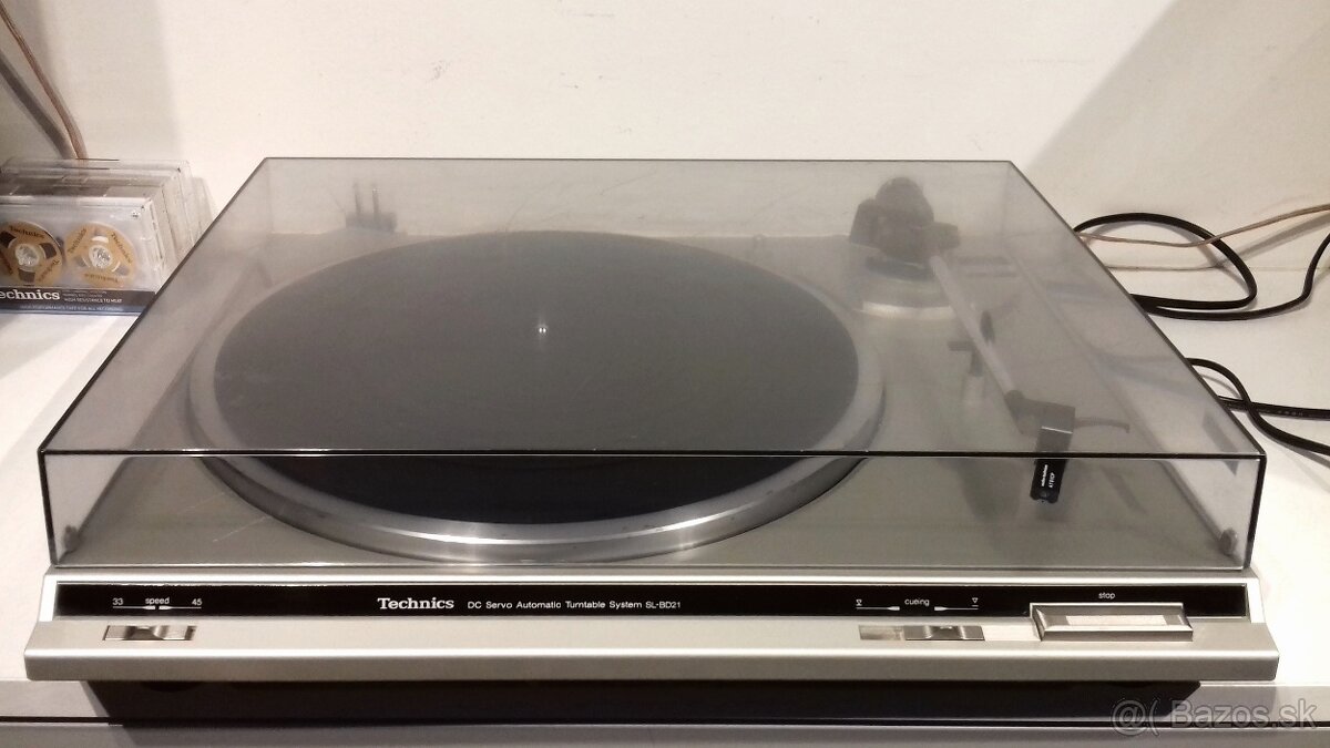 STRIEBORNY gramofon TECHNICS SL-BD21, DC servo, Japan, AG27 - 7