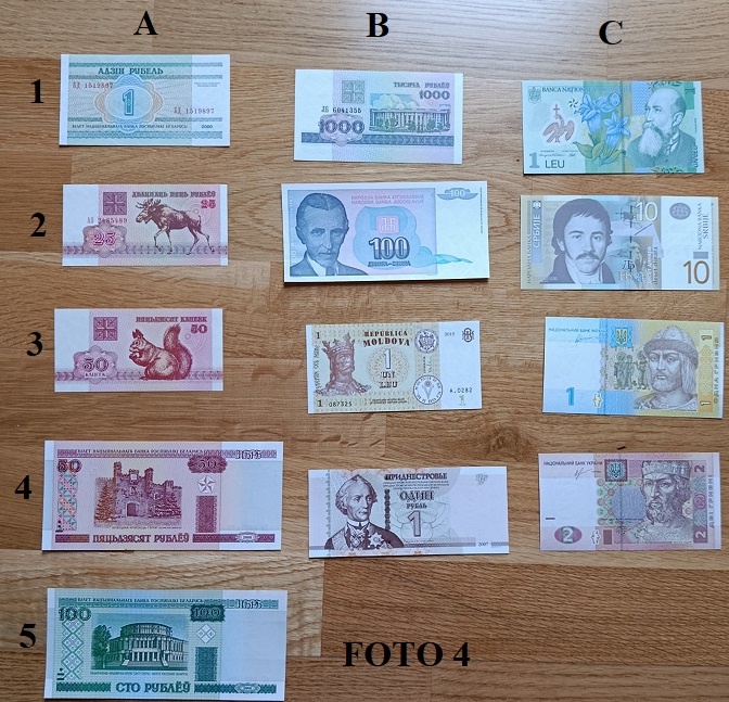 Bankovky mix svet UNC - 7