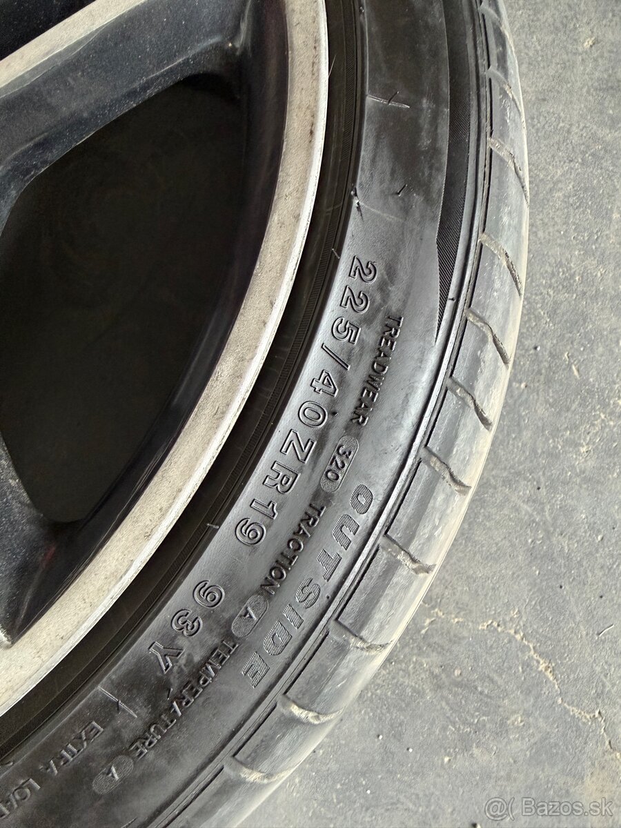 Disky + pneu 5x112 235-225/40 R19 - 7