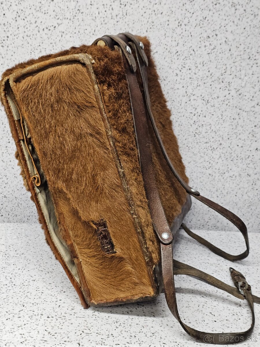 Unikátny starožitný batoh 》Švajčiarsko z roku 1955 - 7