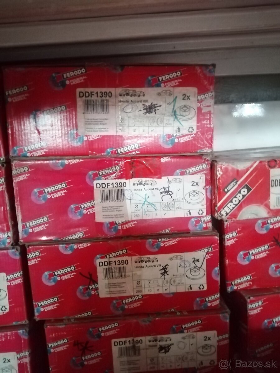 Prodám nové přední, zadní brzdové kotouče Zimmrmann Ferodo - 7