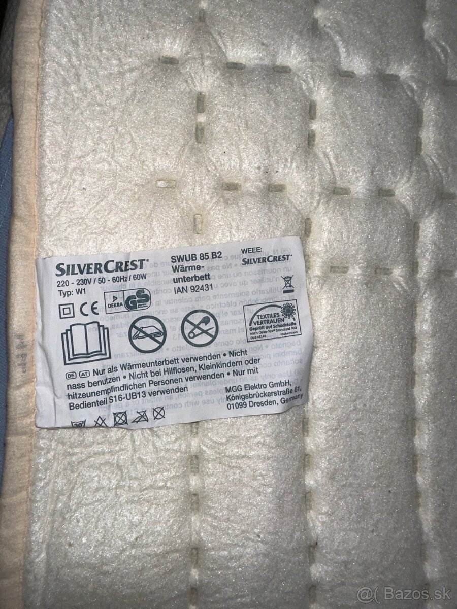 Vyhrievacia podložka - 7