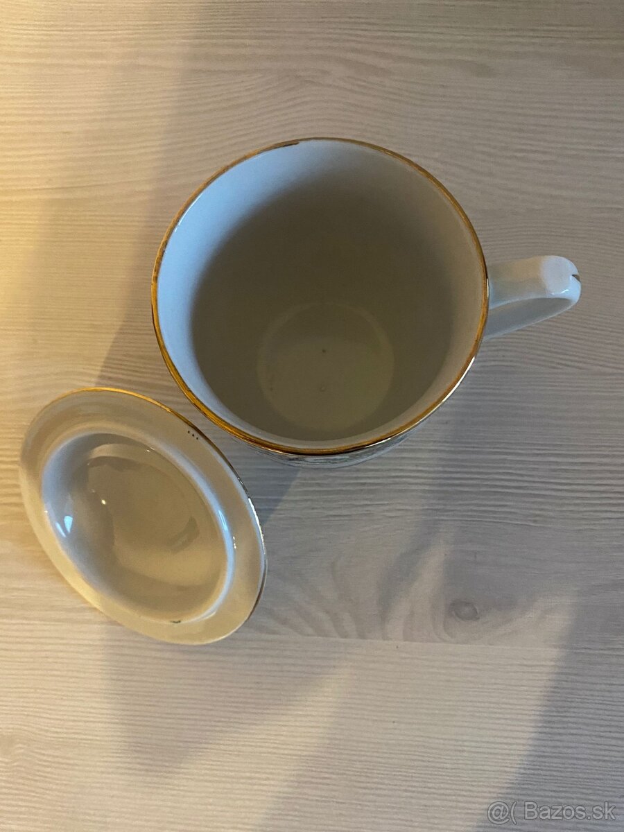 STAROŽITNÁ OZDOBNÁ ŠÁLKA NA ČAJ - 7