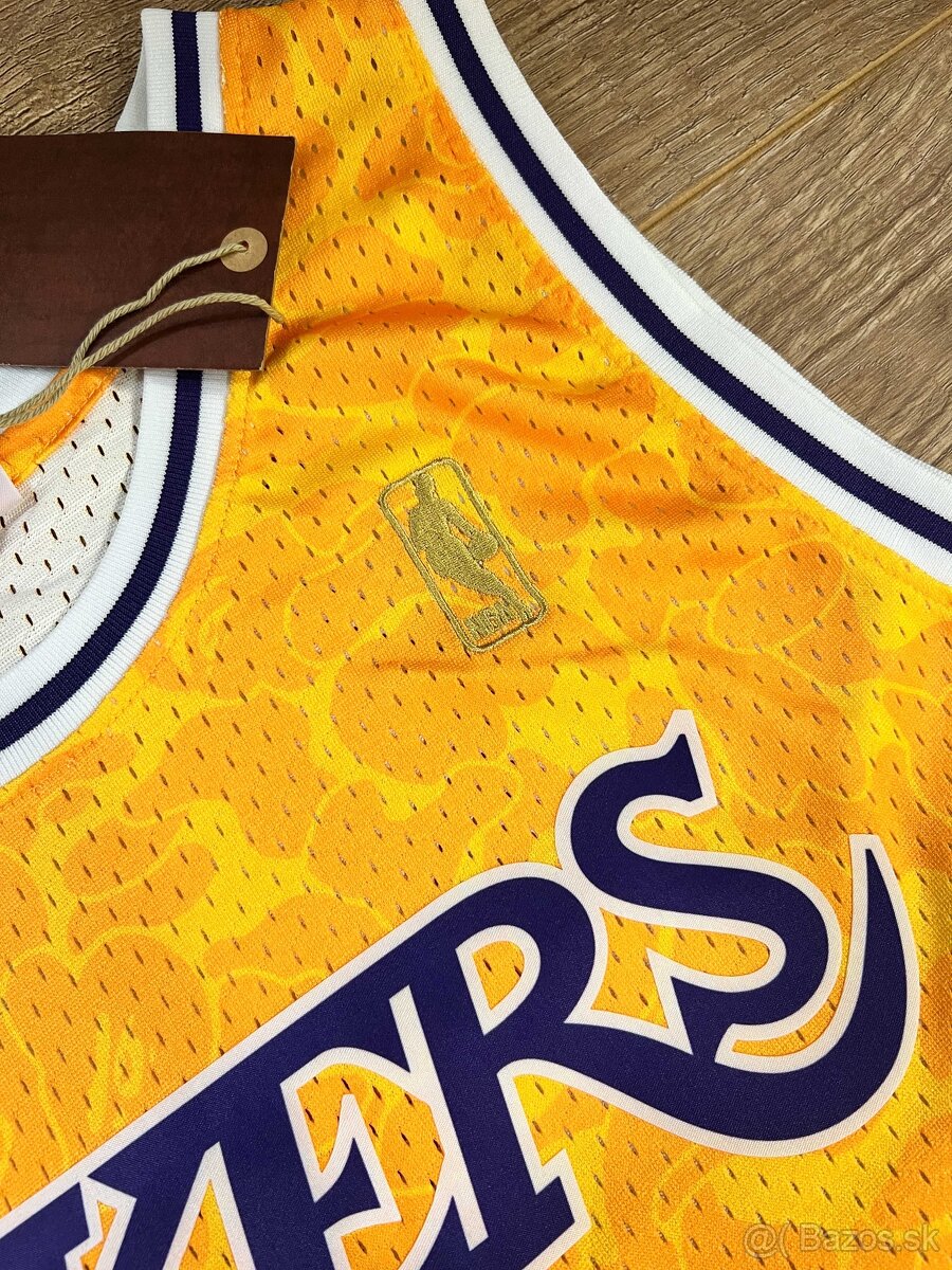Mitchell & Ness dres BAPE x Lakers XL - 7