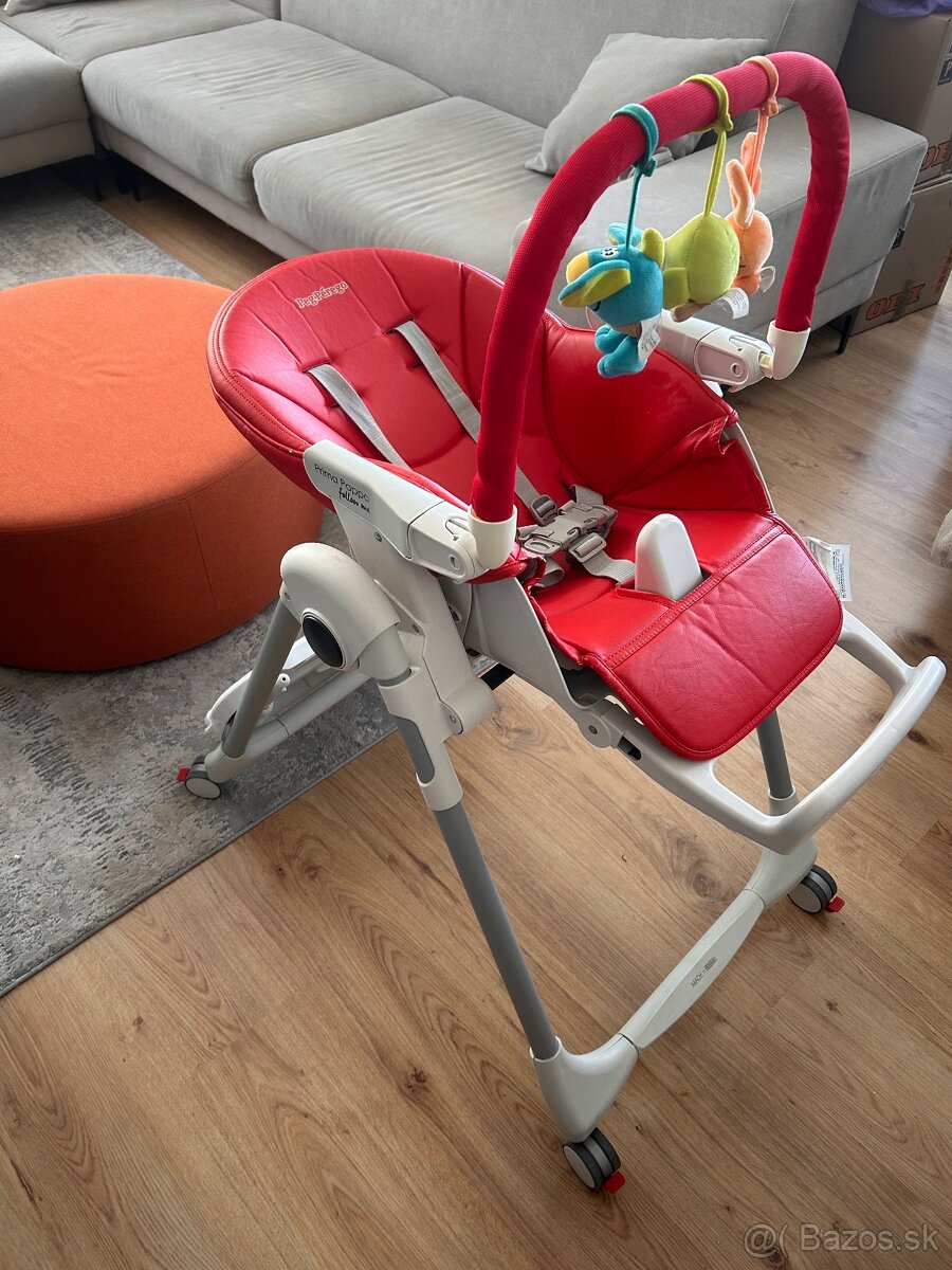 Detská jedálenska stolička Peg perego - 7