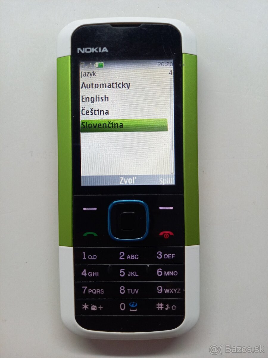 NOKIA 5000 Zeleno Biela Ako Nová Top Stav - 7