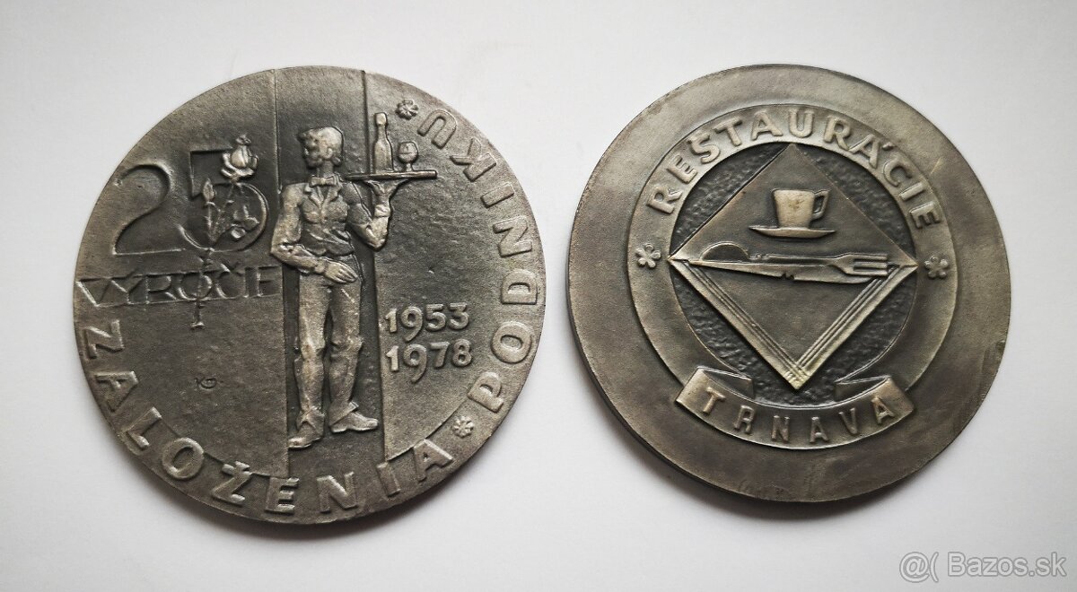 Rôzne medaile, plakety a vyznamenania. - 7