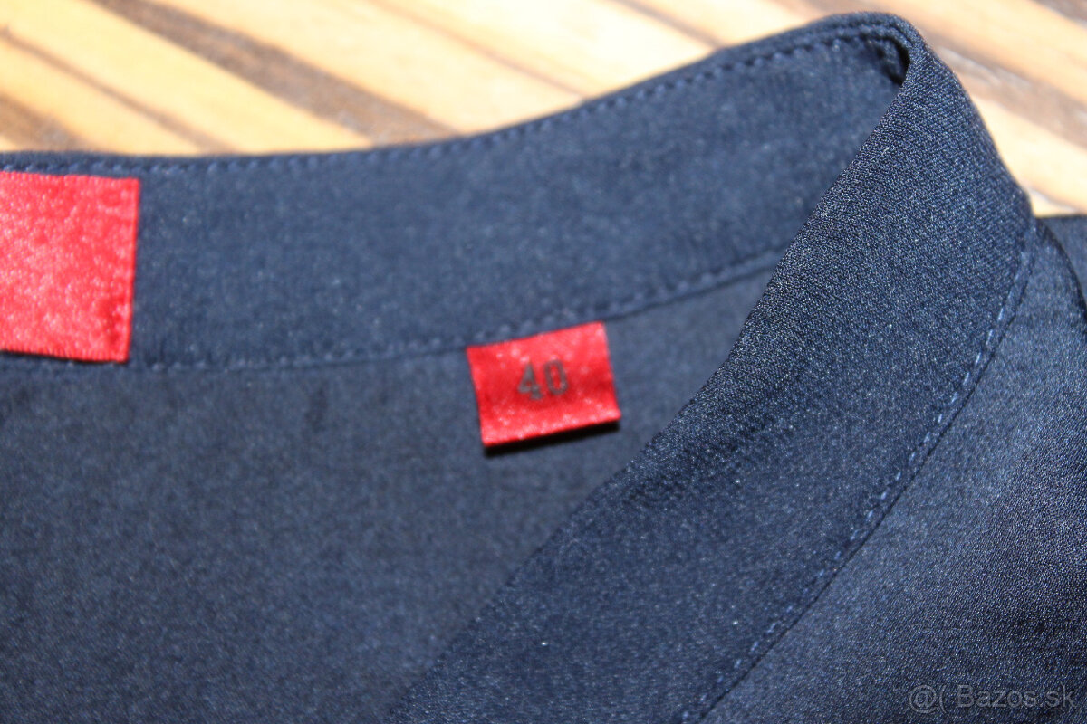 Saténová blúzka Hugo Boss v. 40 - 7