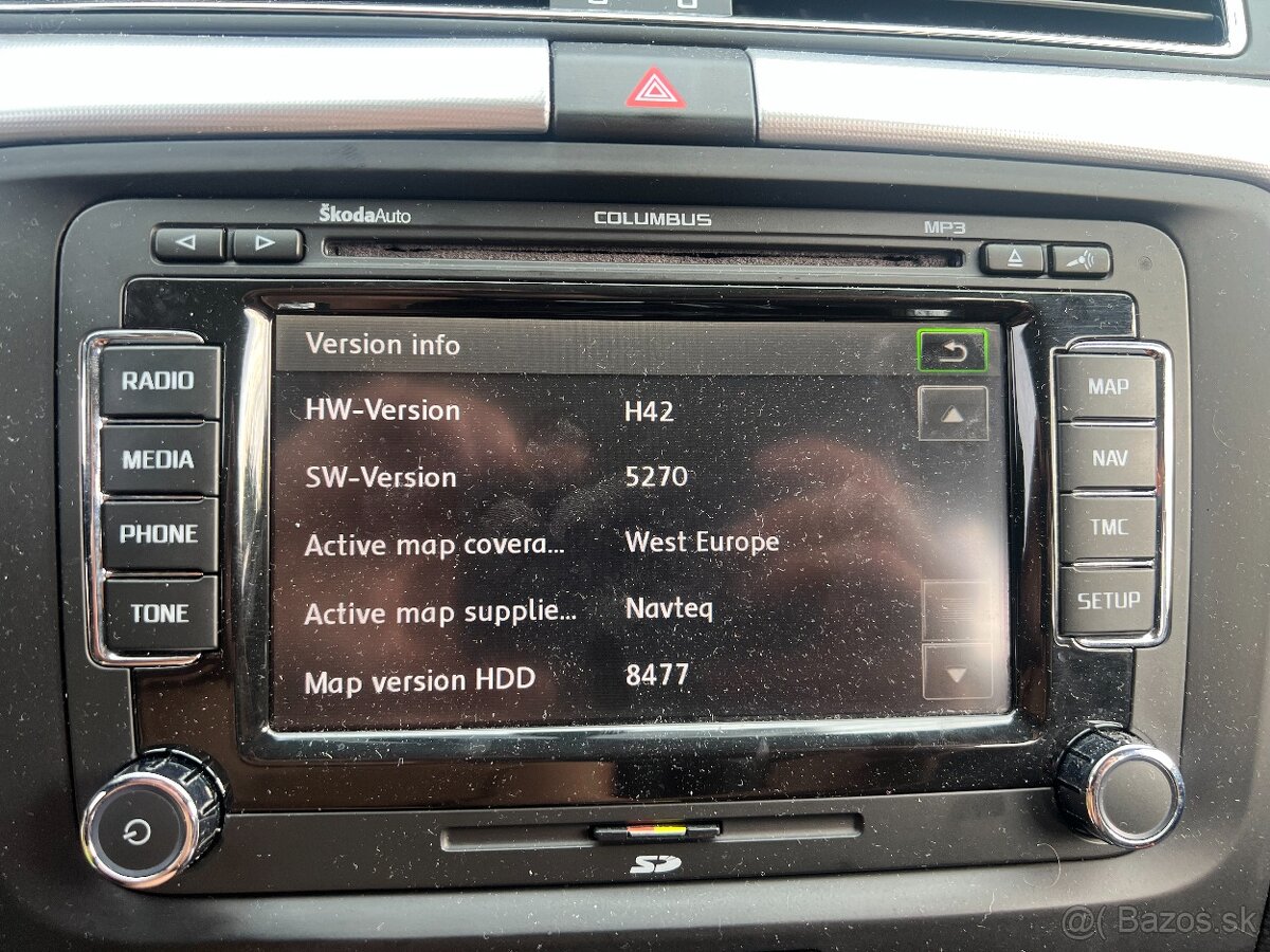 Skoda Columbus RNS510 - 7