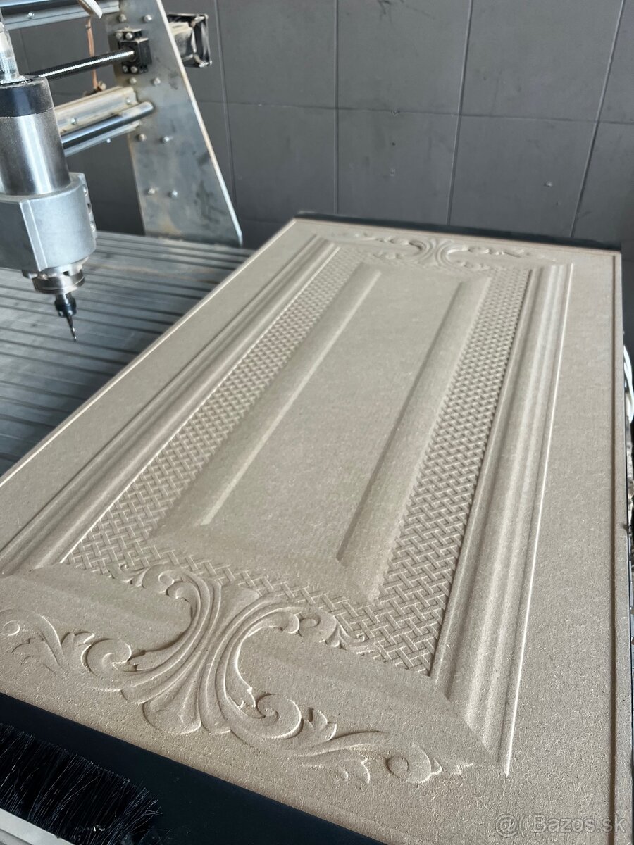 CNC frézovanie a 3D rezbárske práce(masív,MDF,plast) - 7