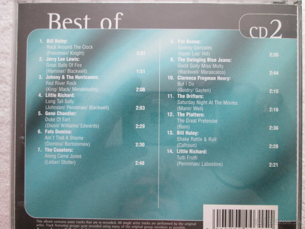 oldies pop & rock : compilations (výbery). 20 cd Hits - 7