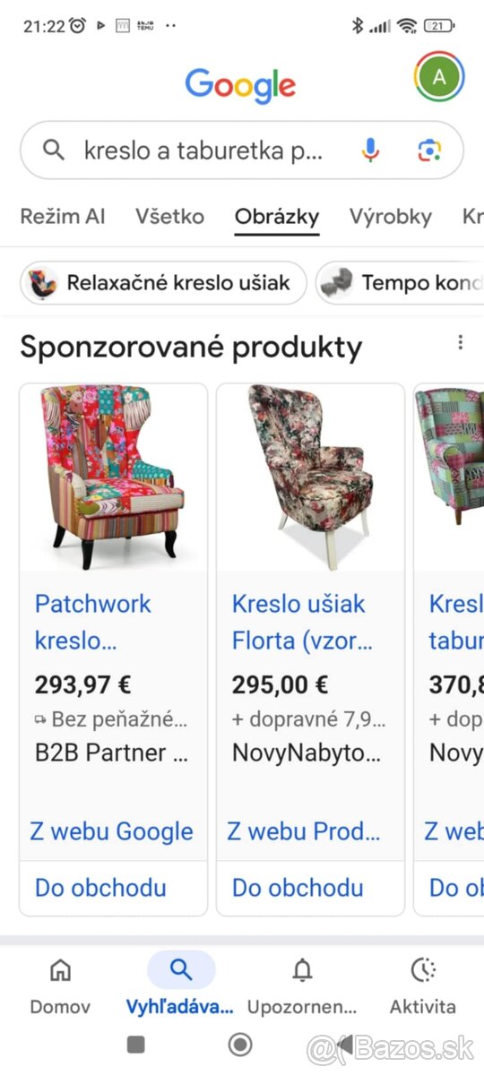 PREDÁM KRESLO S TABURETKOU - 7