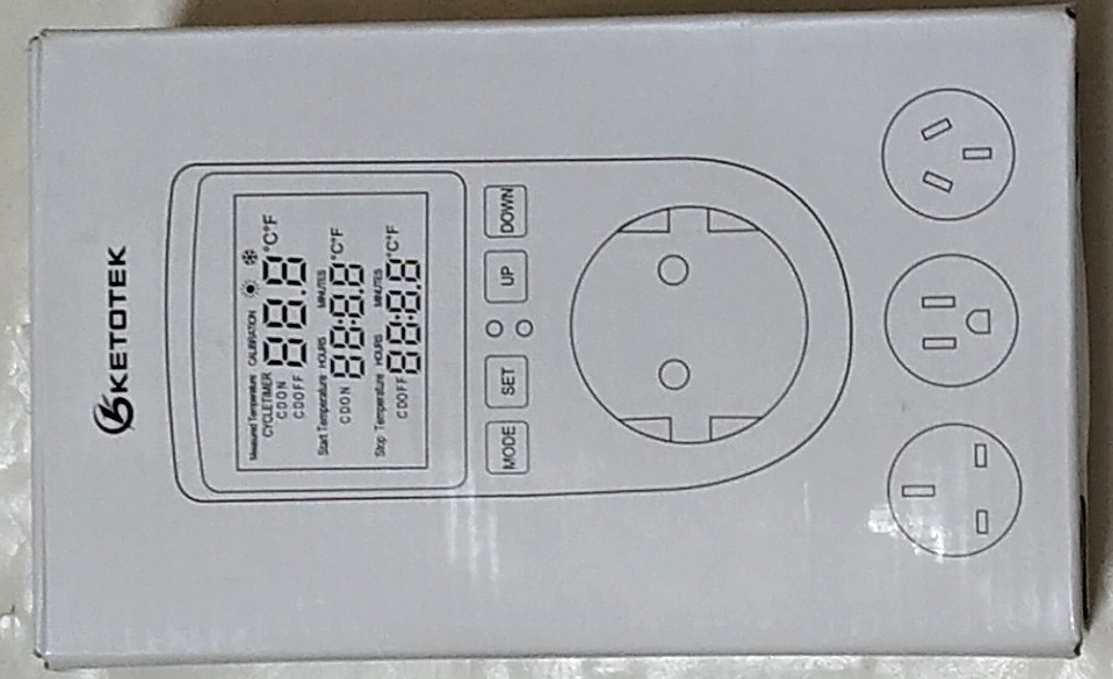 Zásuvkový termostat KETOTEK KT3100 - 7