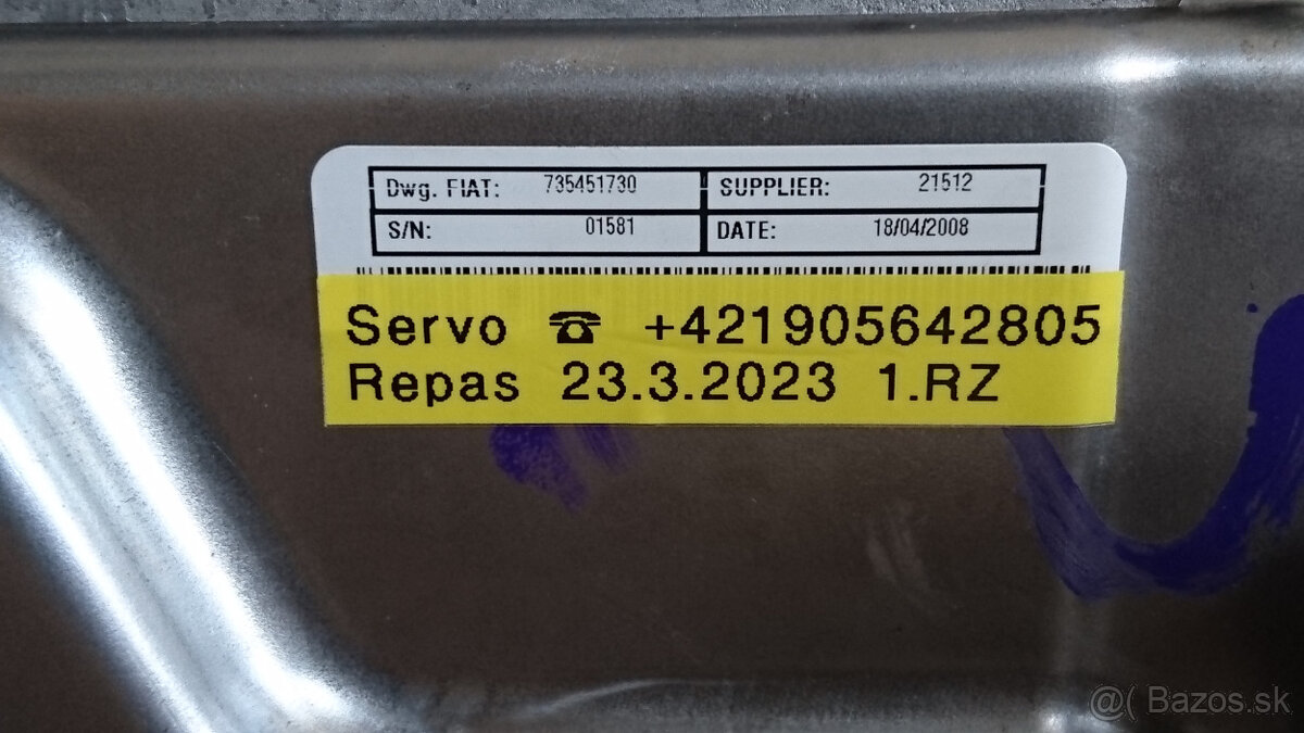 ELEKTRICKE SERVO RIADENIE Fiat PANDA - Fiat 500 - 7