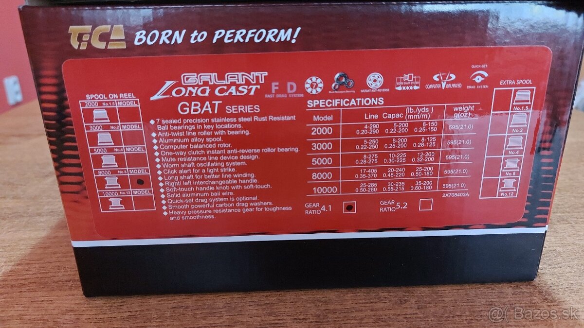 TICA GALANT LONG CAST GBAT 8000FD - 7