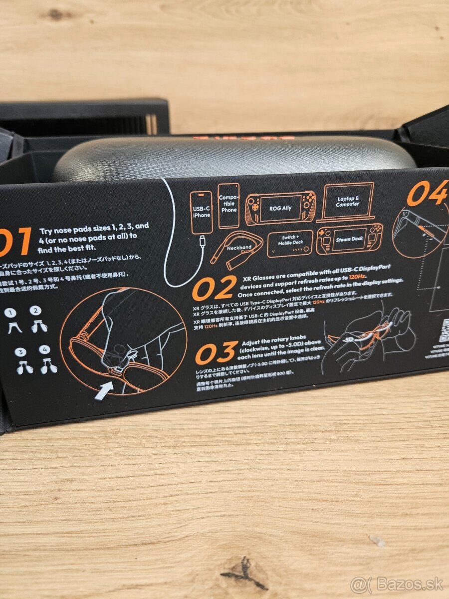 VITURE Pro XR Glasses – nové (len otvorené), OLED, AR/XR - 7