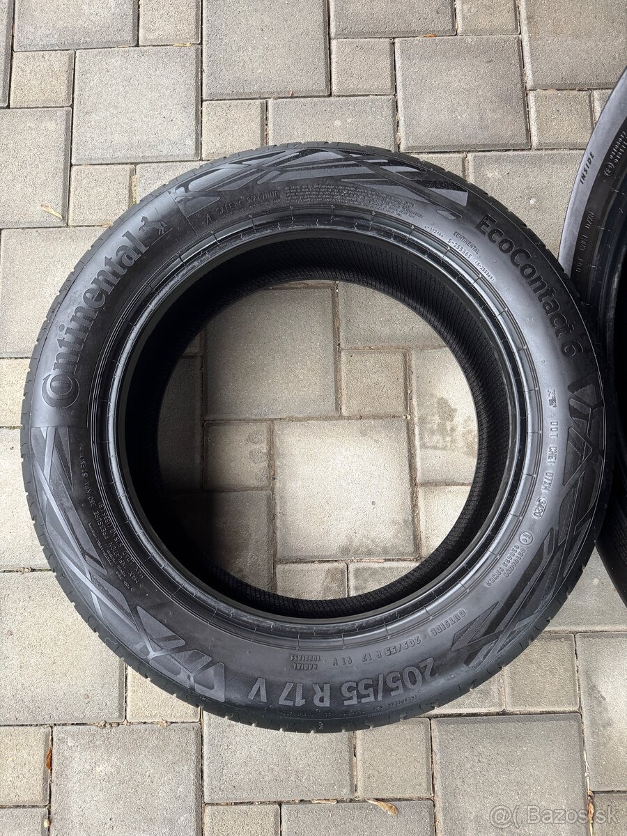 Predám letné pneu 205/55 r17 - 7