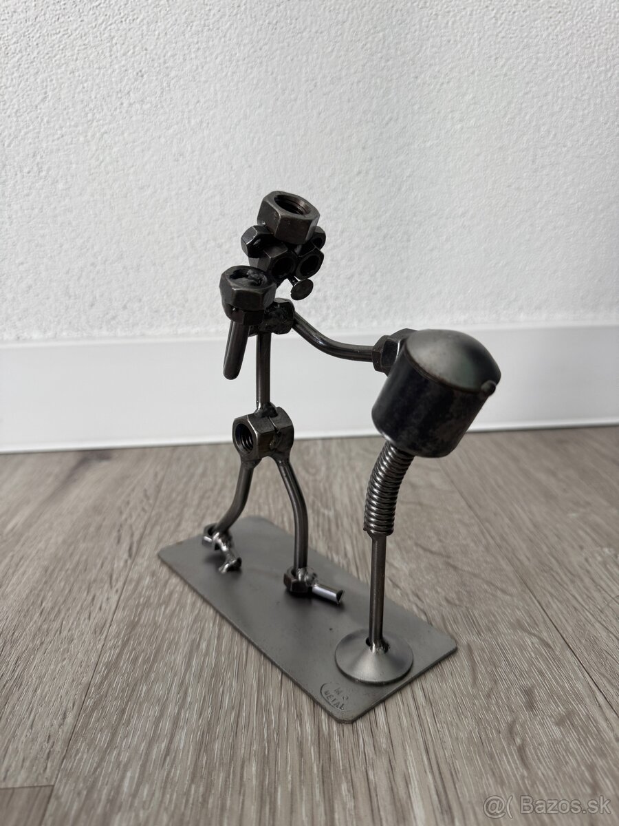 Štýlová kovové postavičky - figúrky - 7