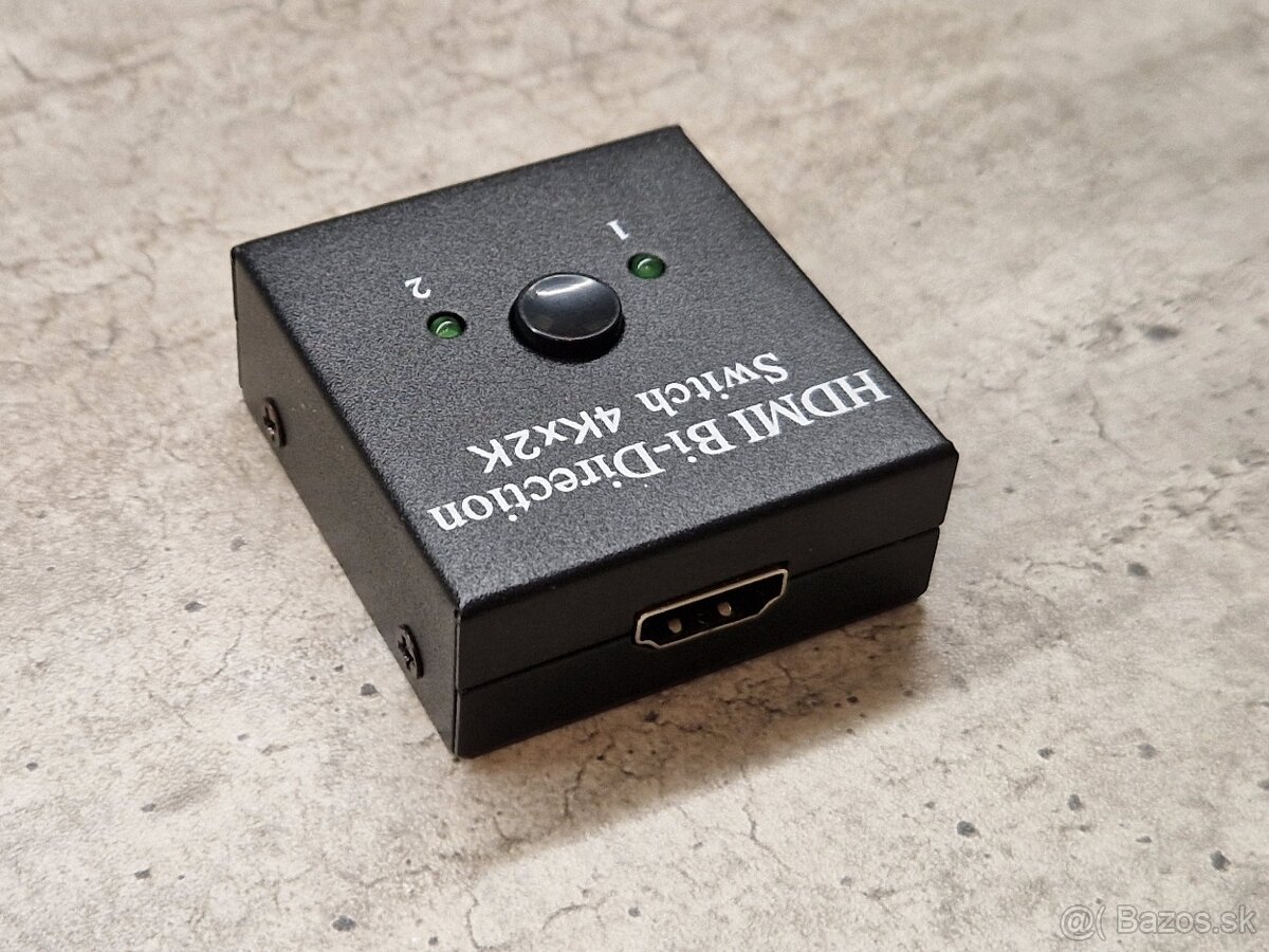 Sada adaptérov, HDMI switch, DP na VGA, HDMI na VGA, microUS - 7