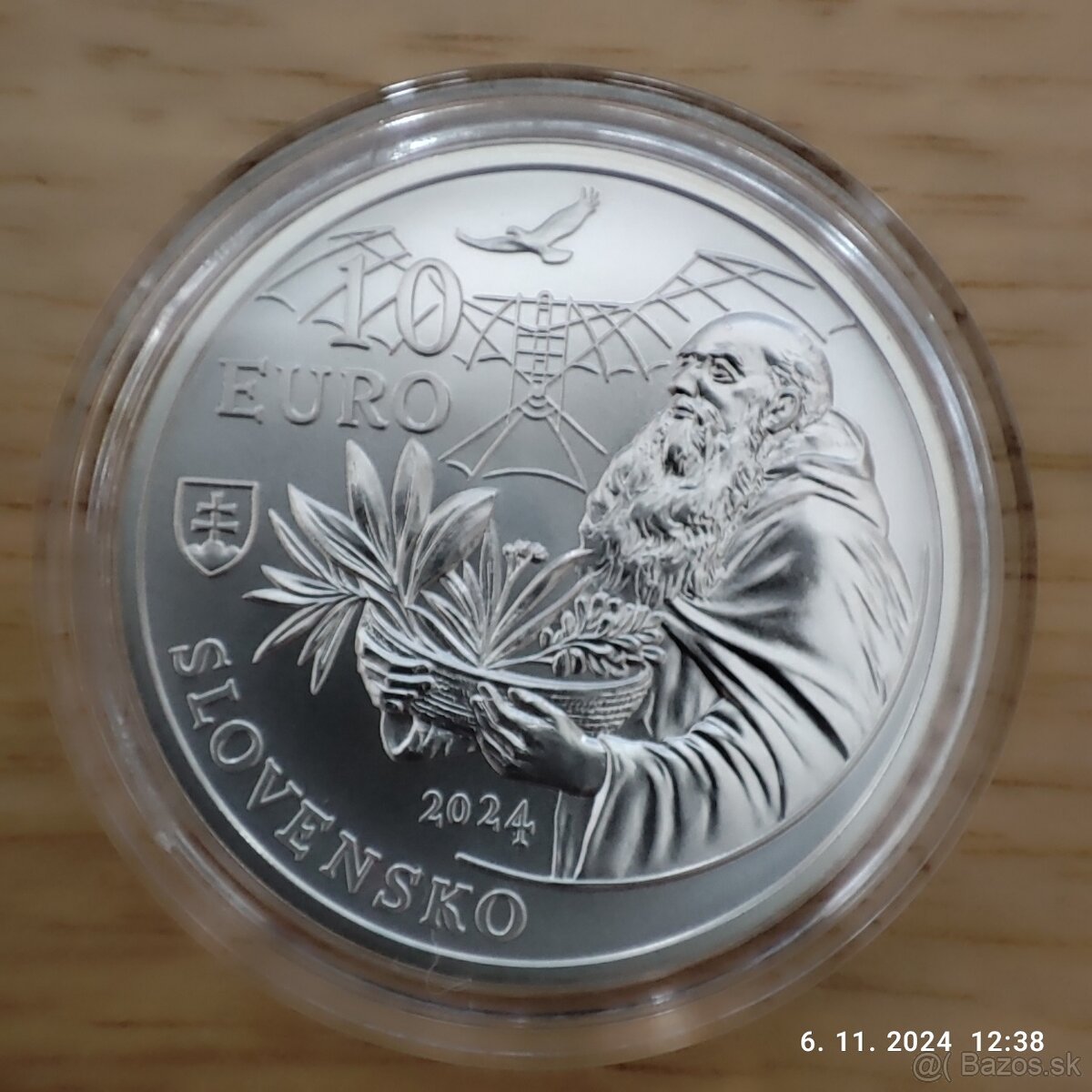 Predám strieborné zberateľské euromince BK - 7