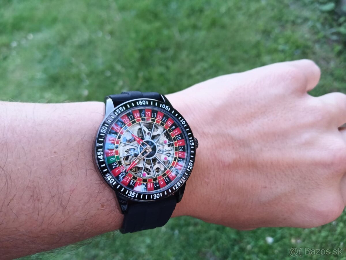 Hodinky s ruletou, zaujímavé hodinky, automaty - 7