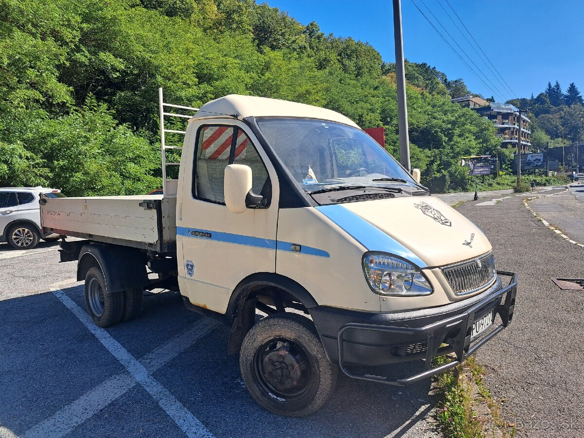 Gaz gazelle 2.4 td 4x4 sklápač - 7