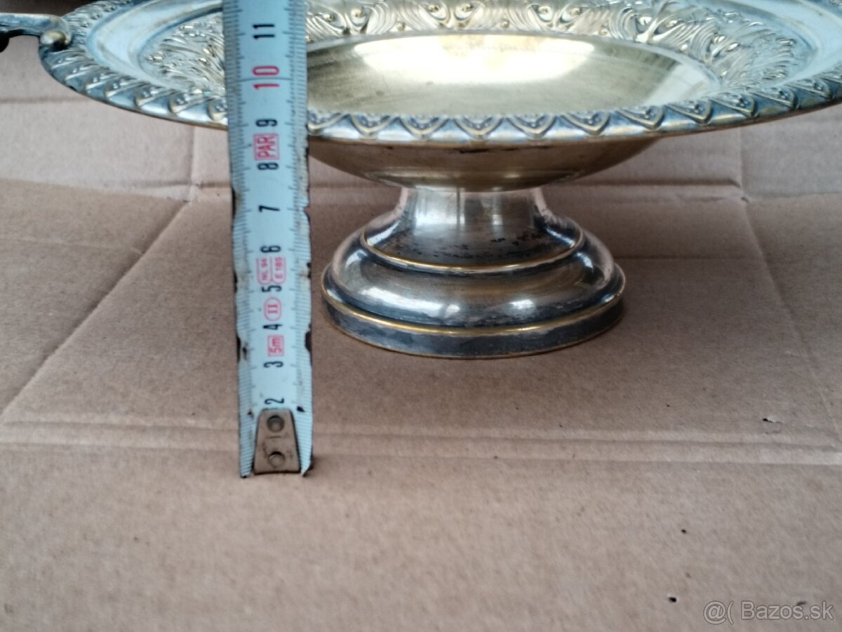 Krásny postriebreny podnos 35€ - 7