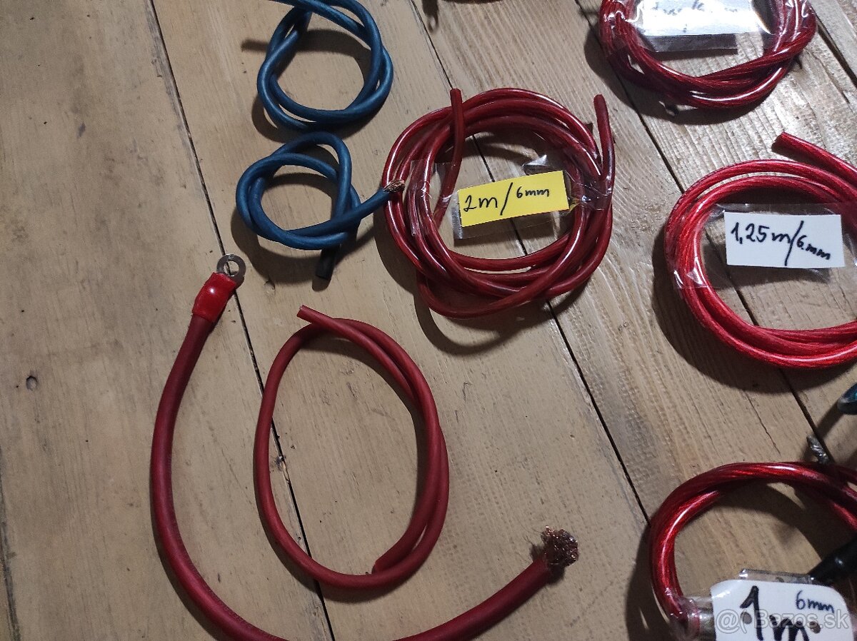 Predám audio káble - - 7