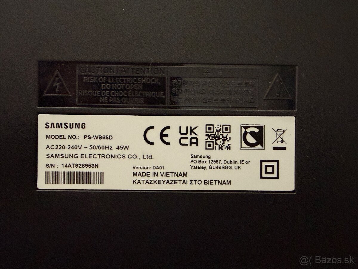 Soundbar Samsung HW-B550 - 7