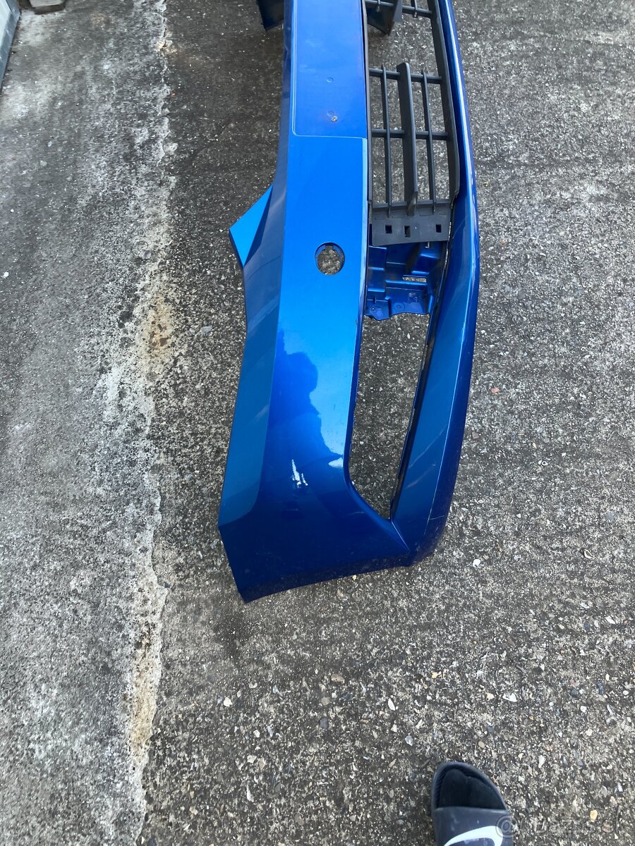 predni naraznik skoda fabia III 3 14-18 modry - 7