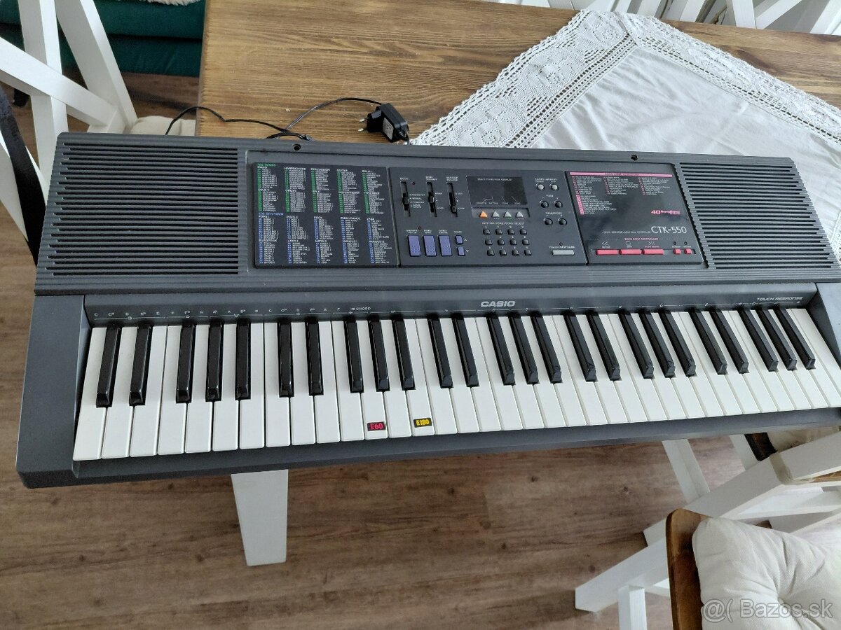 Klavesy casio ctk 550 - 7