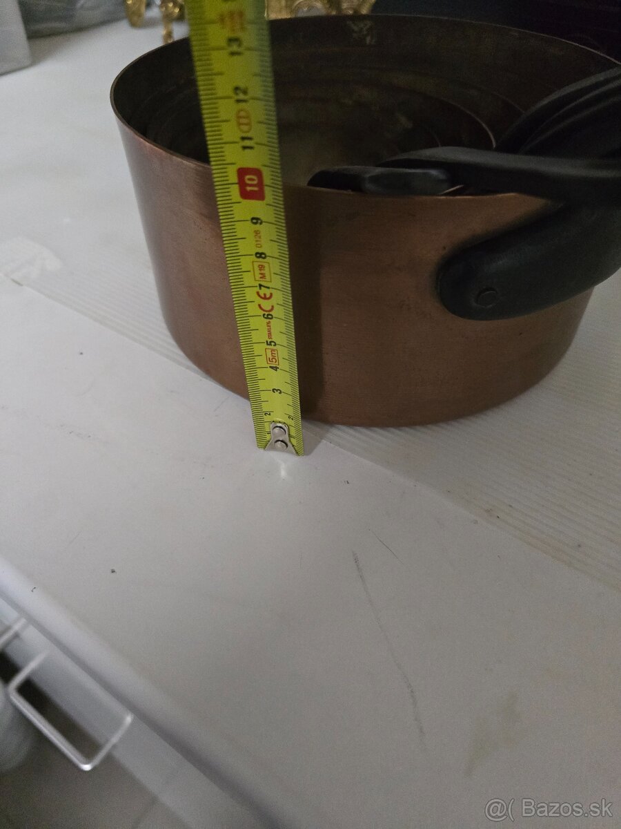 Medene panvicky + vešiak - 7