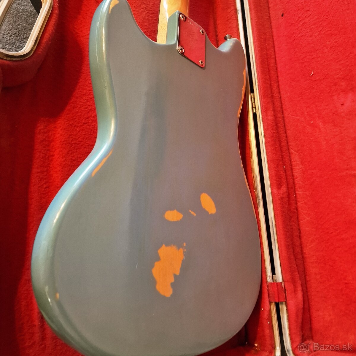 Fender Mustang Daphne Blue 1966 100% original - 7