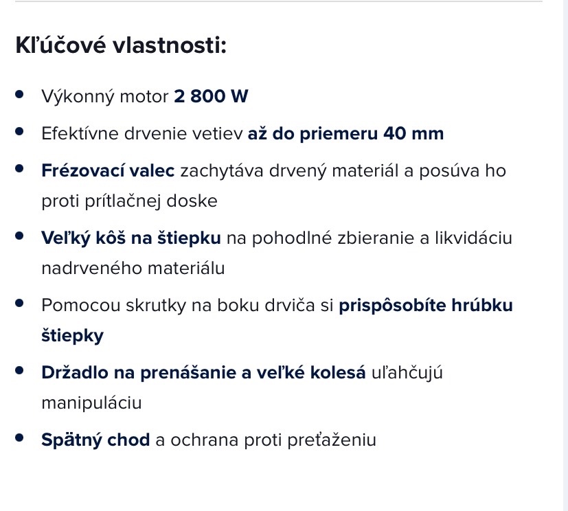 Valcový drvič s boxom VeGA LSG2812 - 7