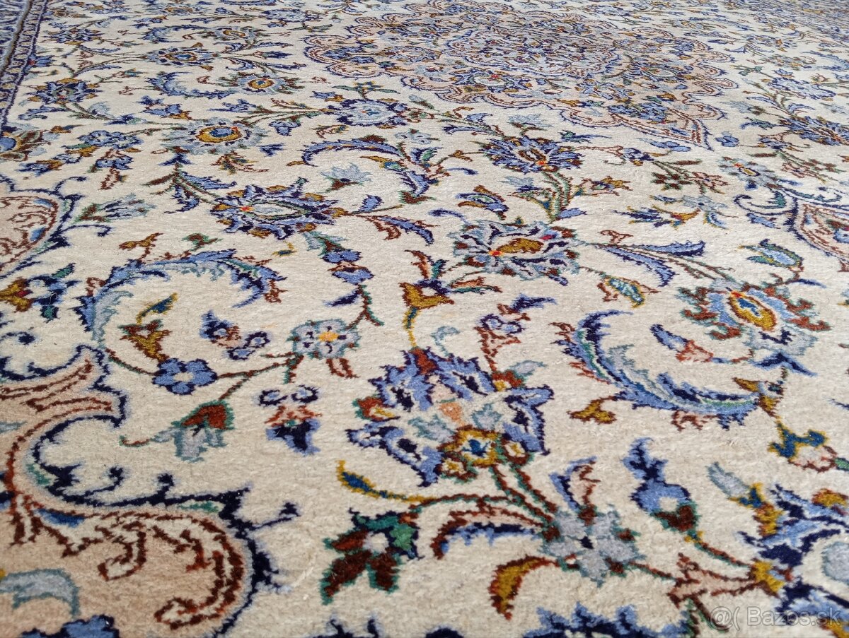 🌟 Luxusný zberateľský hodvábny koberec Nain 4x3 m 🌟 - 7