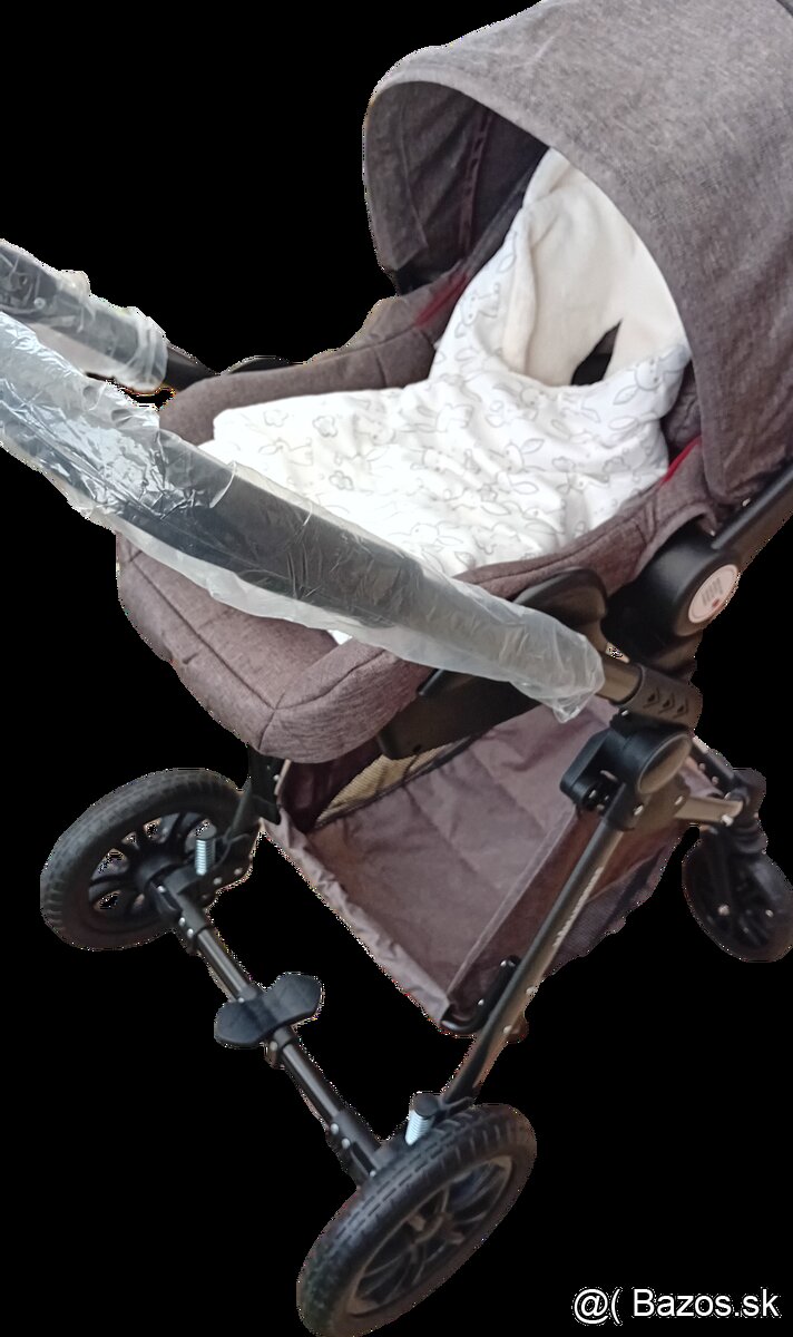 Kočík 3v1- hnedej farby - 7